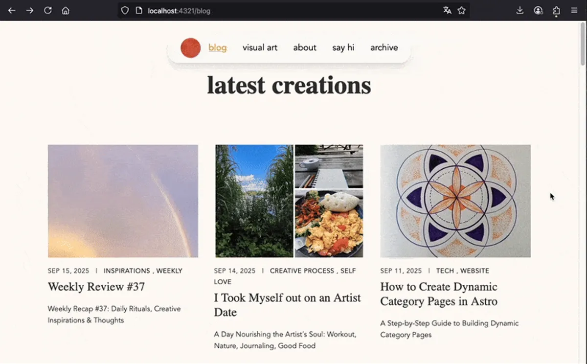 How To Build a Glassmorphic Header with Astro and Tailwind CSS
