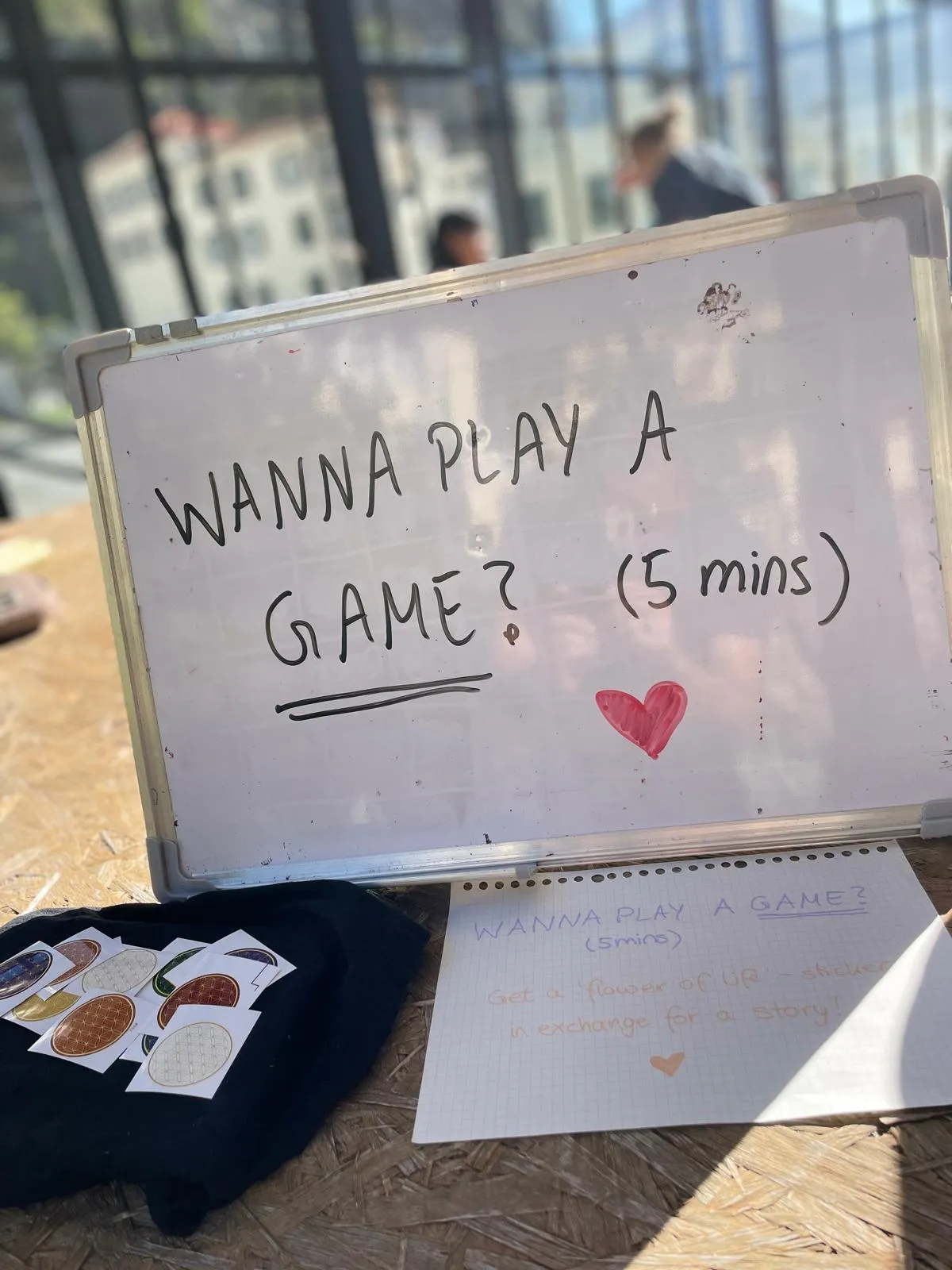 WANNA PLAY A GAME? <3