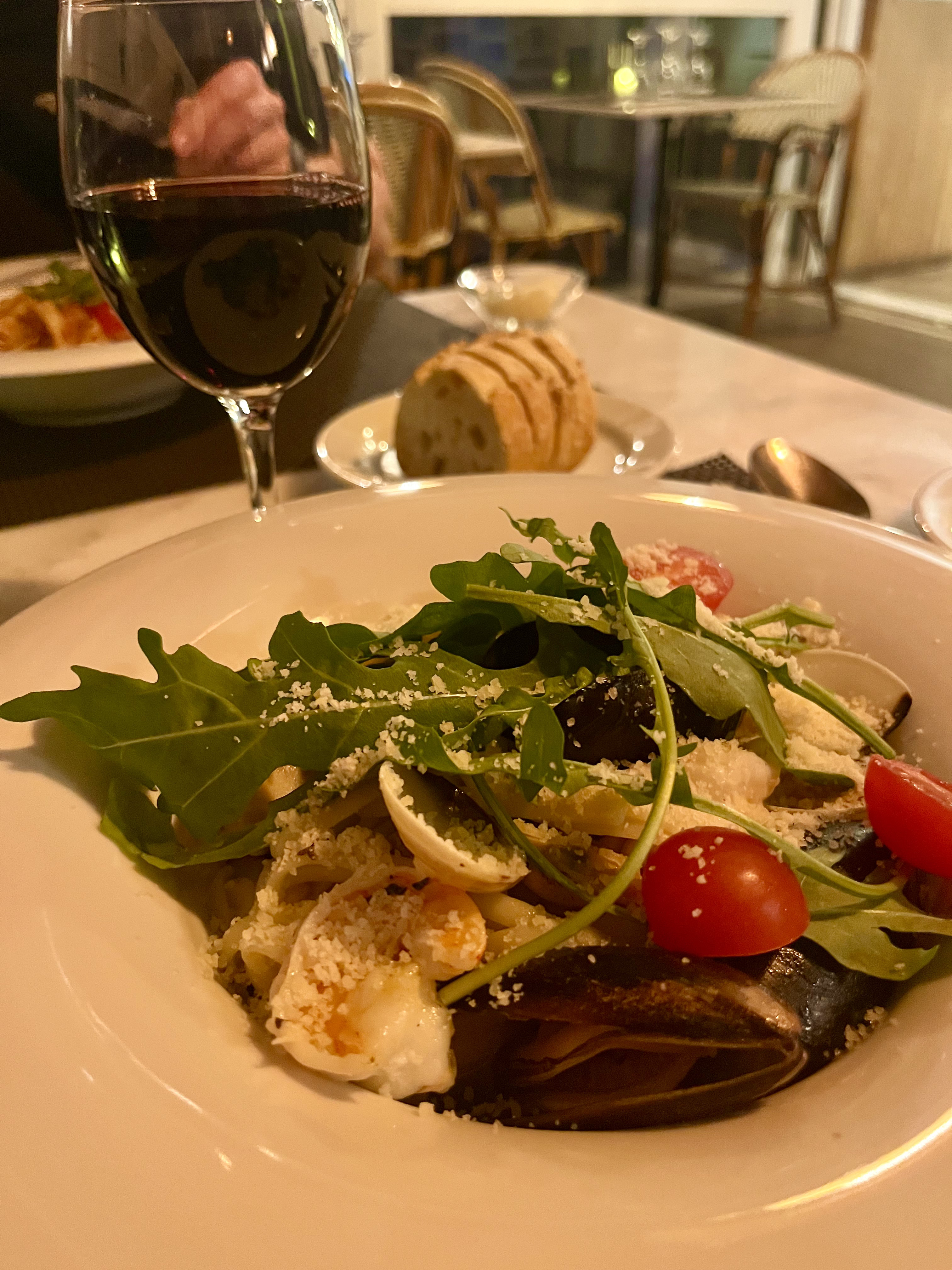 madeira year of the wood dragon pasta dinner