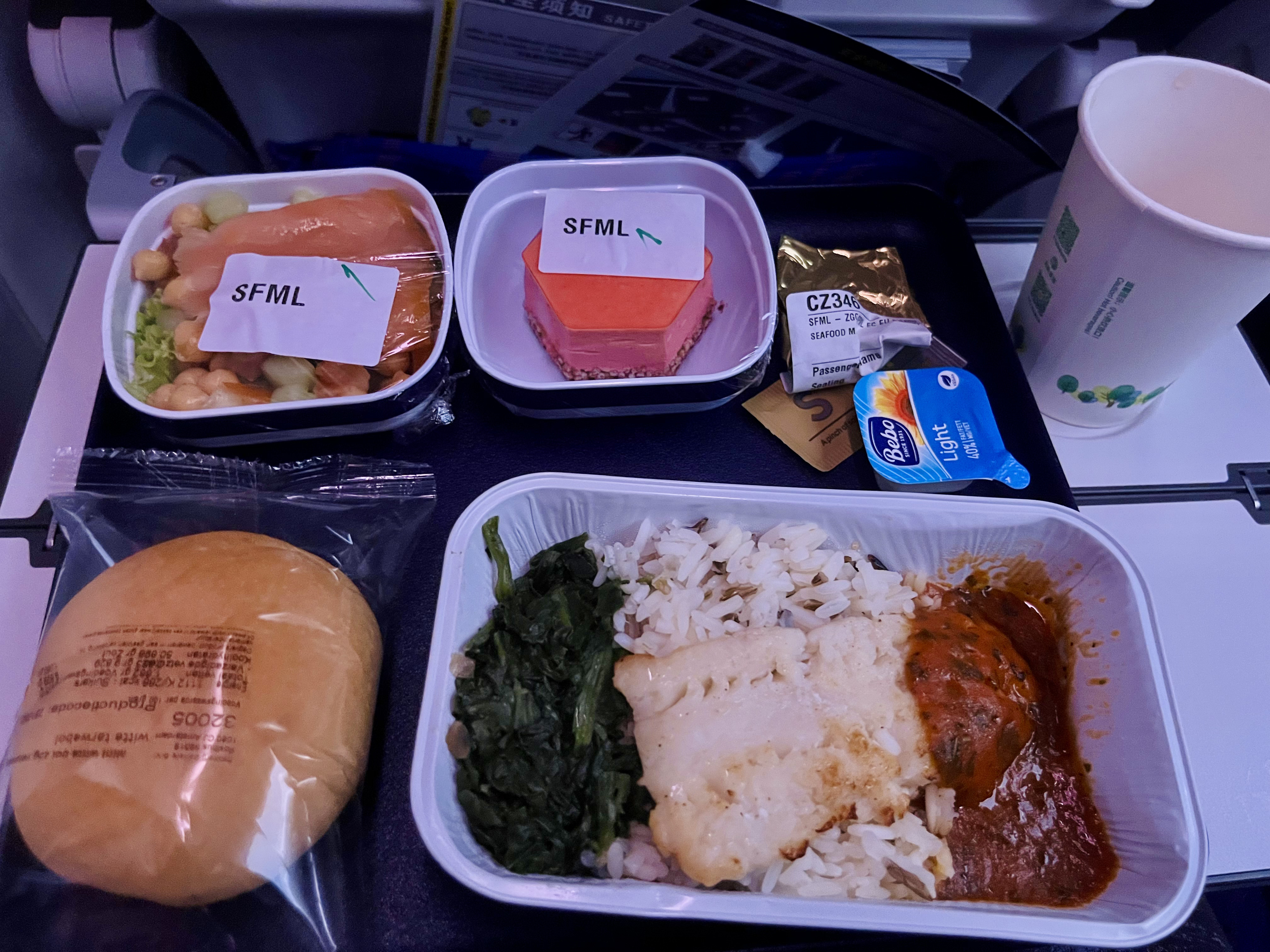 plane germany china food 2