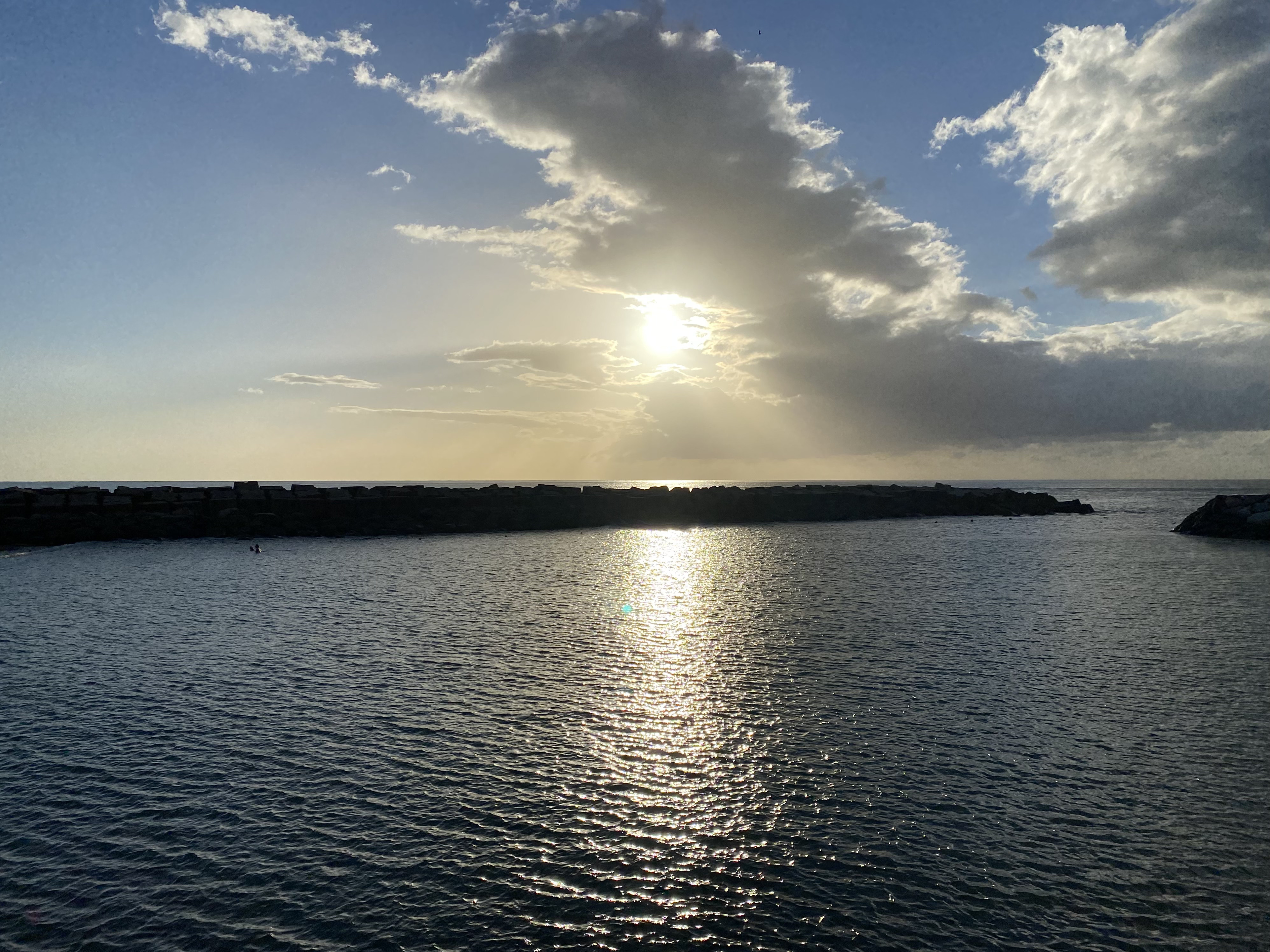 madeira calheta sunset