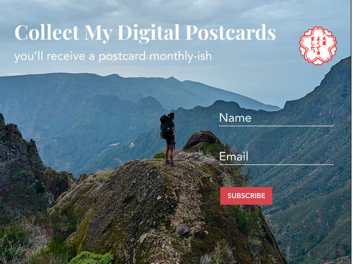 newsletter design postcard 4