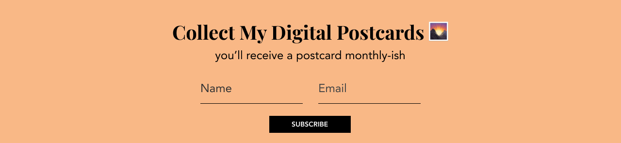 newsletter design postcard
