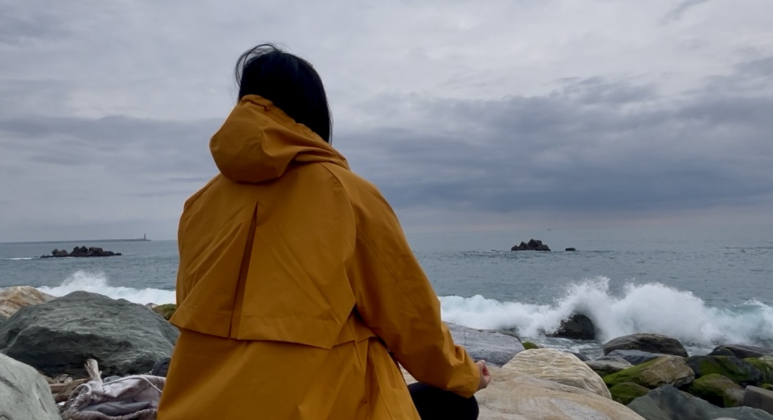 taiwan huilanwanghai coast ocean meditation