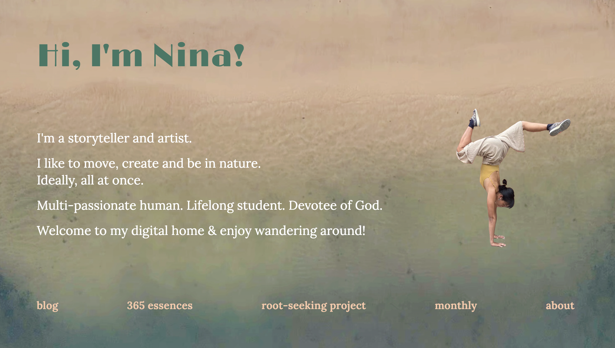 new homepage