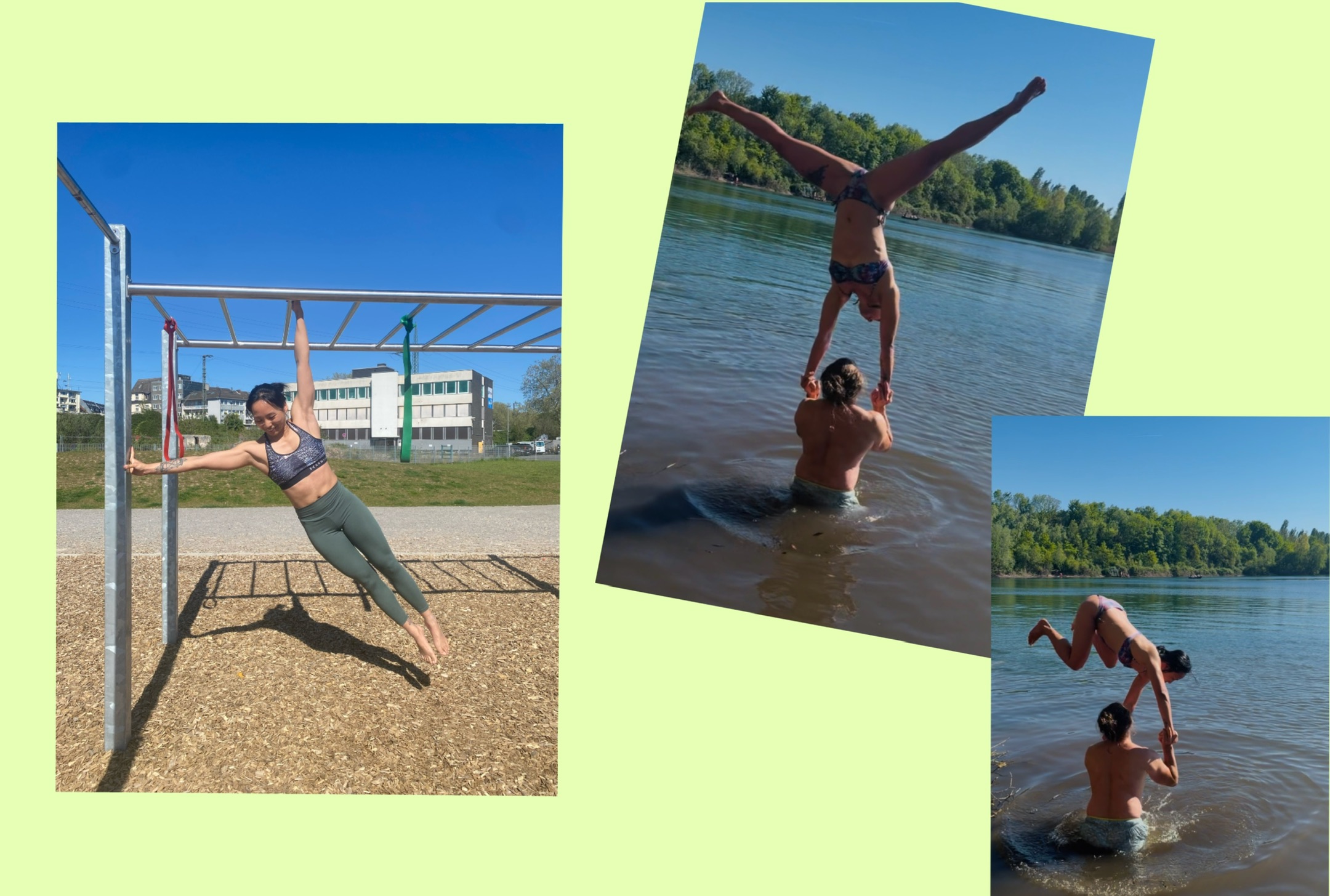 fitness collage